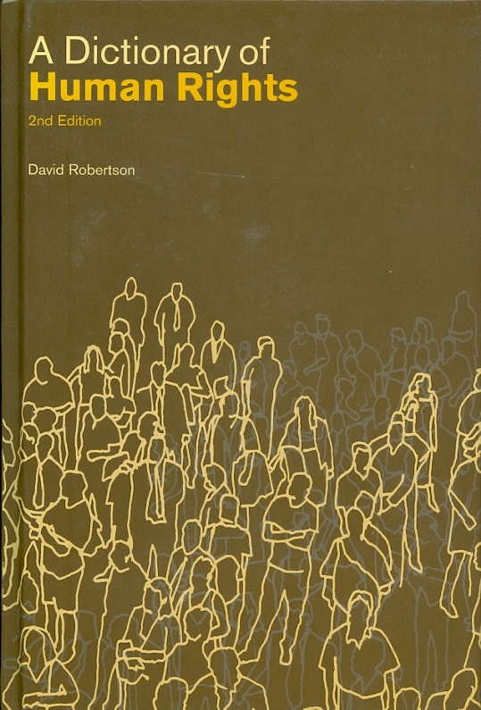 dictionary of human rights /David Robertson